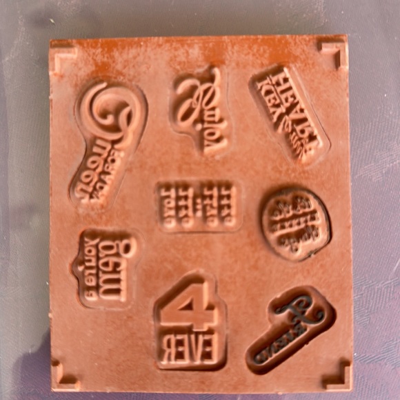 Stampin’ Up! RETIRED You’re a Gem Stamp Set EUC - Picture 2 of 3